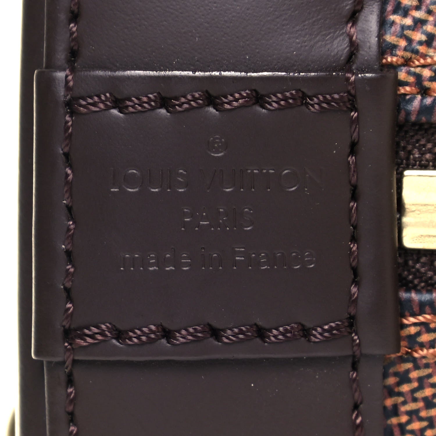 Louis Vuitton Damier Ebene Alma BB 6 of 16