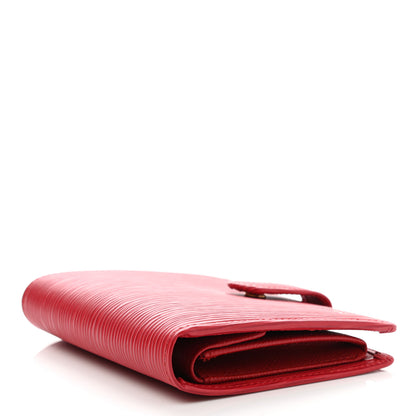 Louis Vuitton Epi Porte-Billets Compact Wallet Red 4 of 7