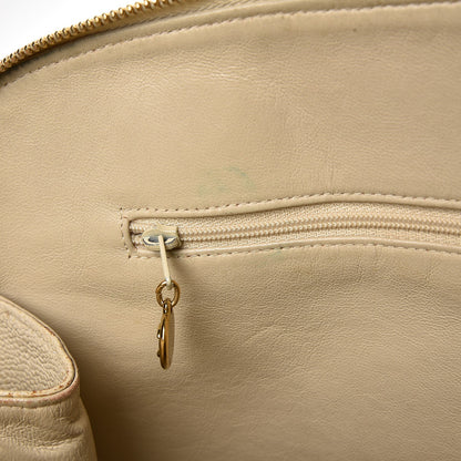 Chanel Caviar CC Shoulder Bag Light Beige 16 of 17