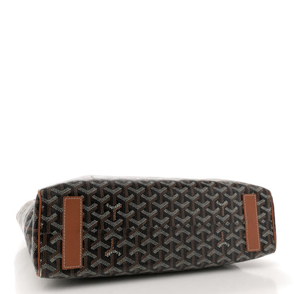 Goyard Goyardine Voltaire III Tote Black Gold 4 of 12