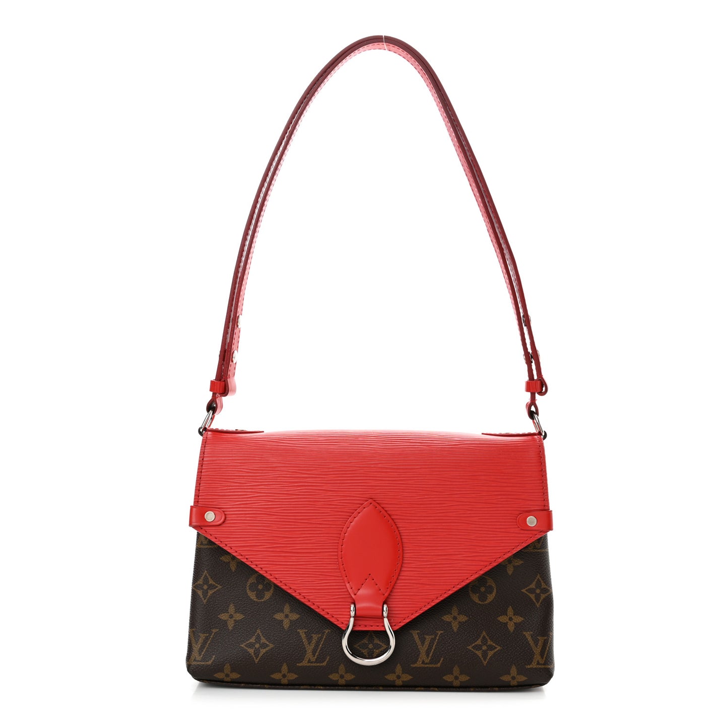 Monogram Epi Saint Michel Coquelicot