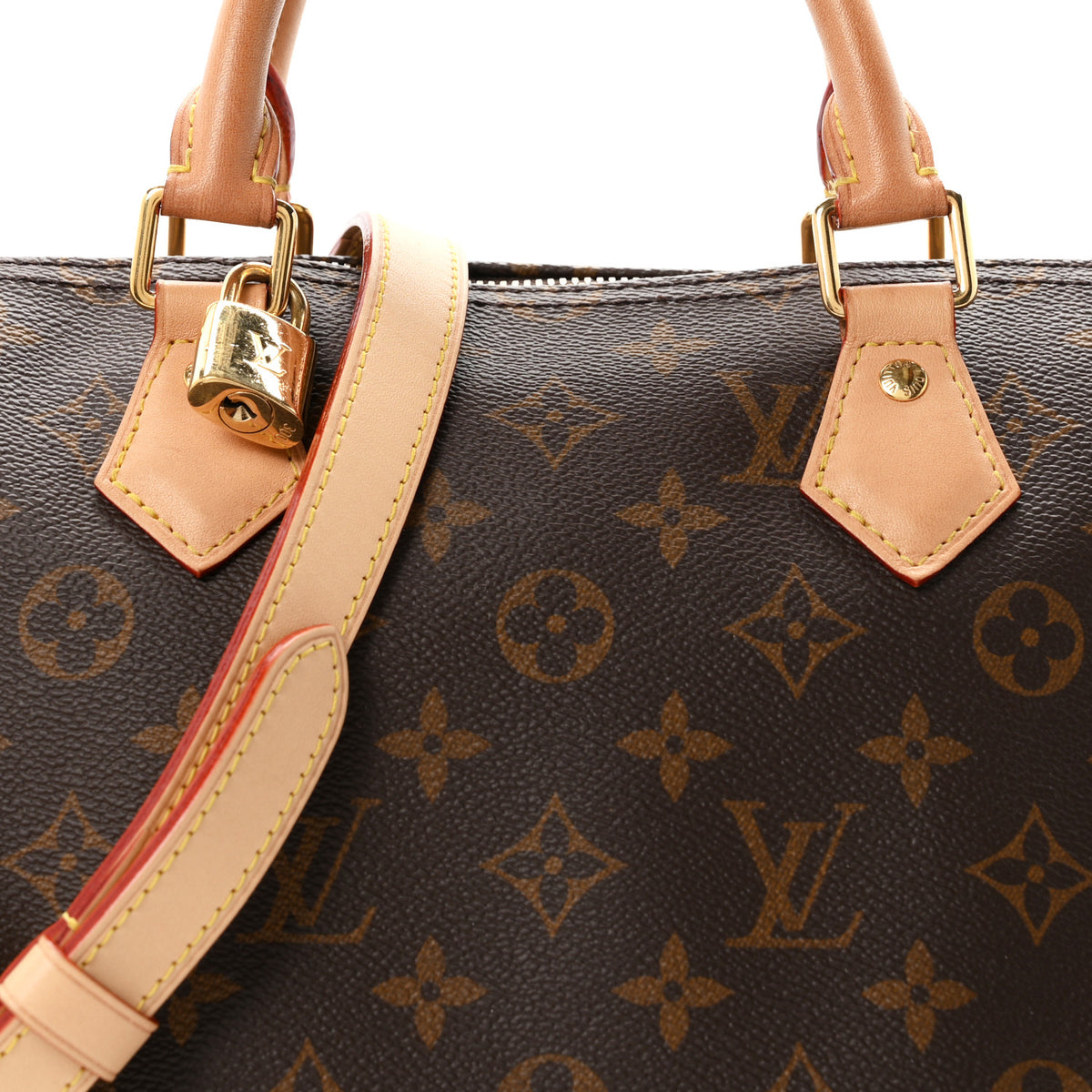 Louis Vuitton Monogram Speedy Bandouliere 35 12 of 17