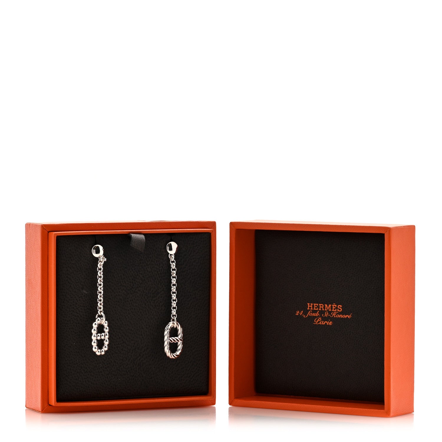 Cartier 18K Yellow Gold 2 Diamond 5.5mm LOVE Hoop Earrings 10 of 10