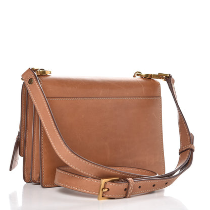Saint Laurent Calfskin Medium Monogram Sunset Tan 3 of 10