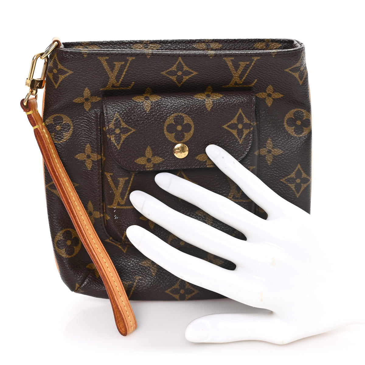 Louis Vuitton Monogram Partition Wristlet 2 of 6