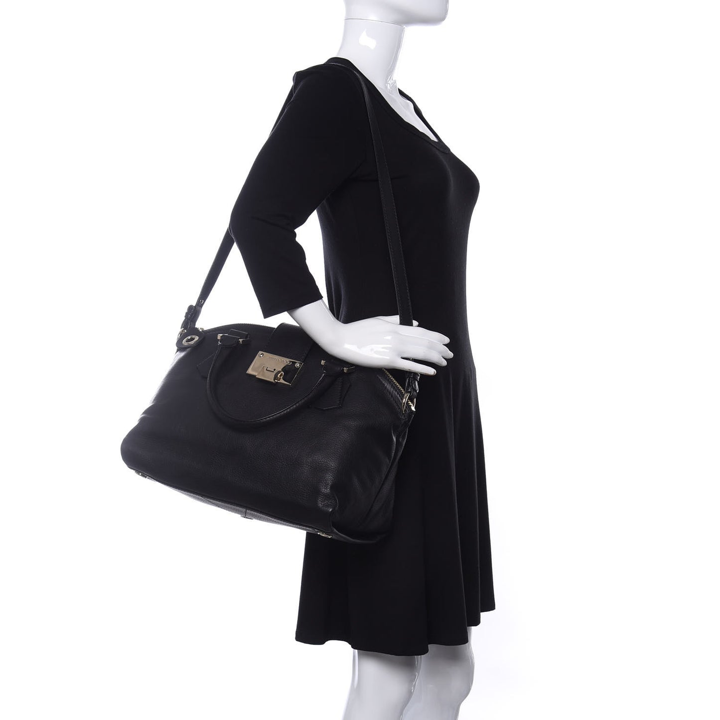 Calfskin Tote Black