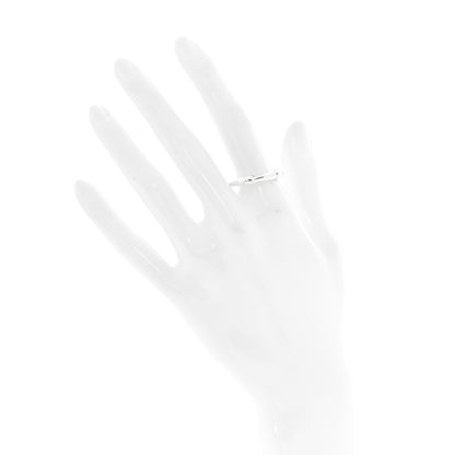 Tiffany Sterling Silver Bamboo Ring 52 6 2 of 4