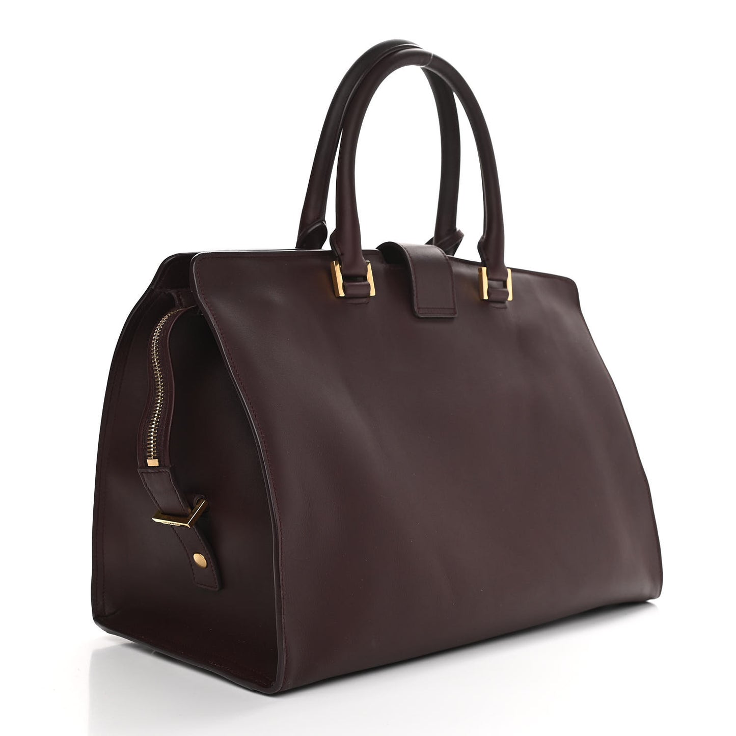 Smooth Calfskin Medium Classic Y Cabas Bordeaux