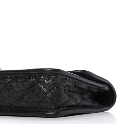 Chanel Caviar Quilted Medium French Riviera Flap Black 9 of 9