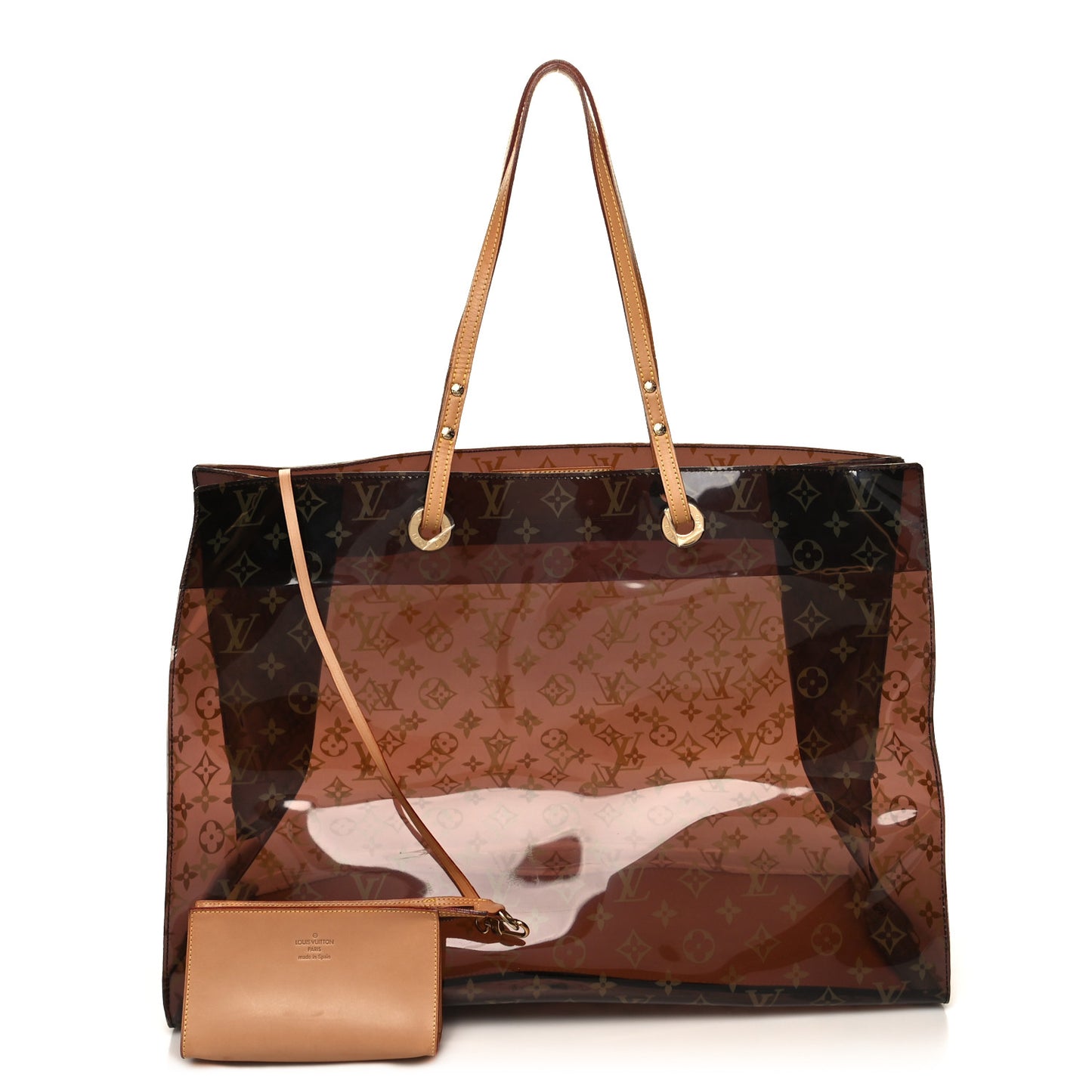 Vinyl Monogram Ambre Sac Cabas GM