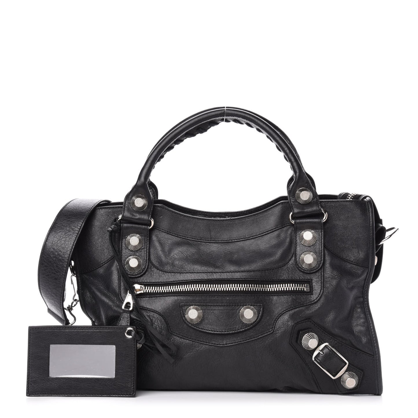 Agneau Giant 21 Silver Hardware City Black