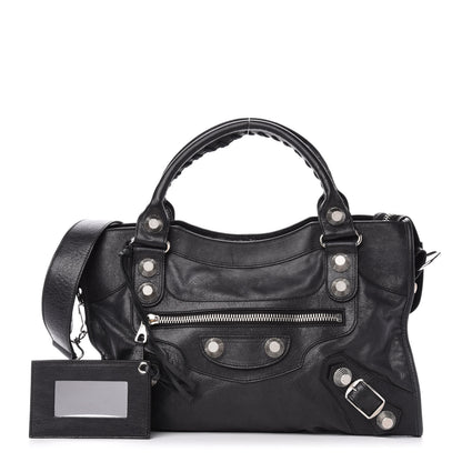Balenciaga Agneau Giant 21 Silver Hardware City Black 1 of 14