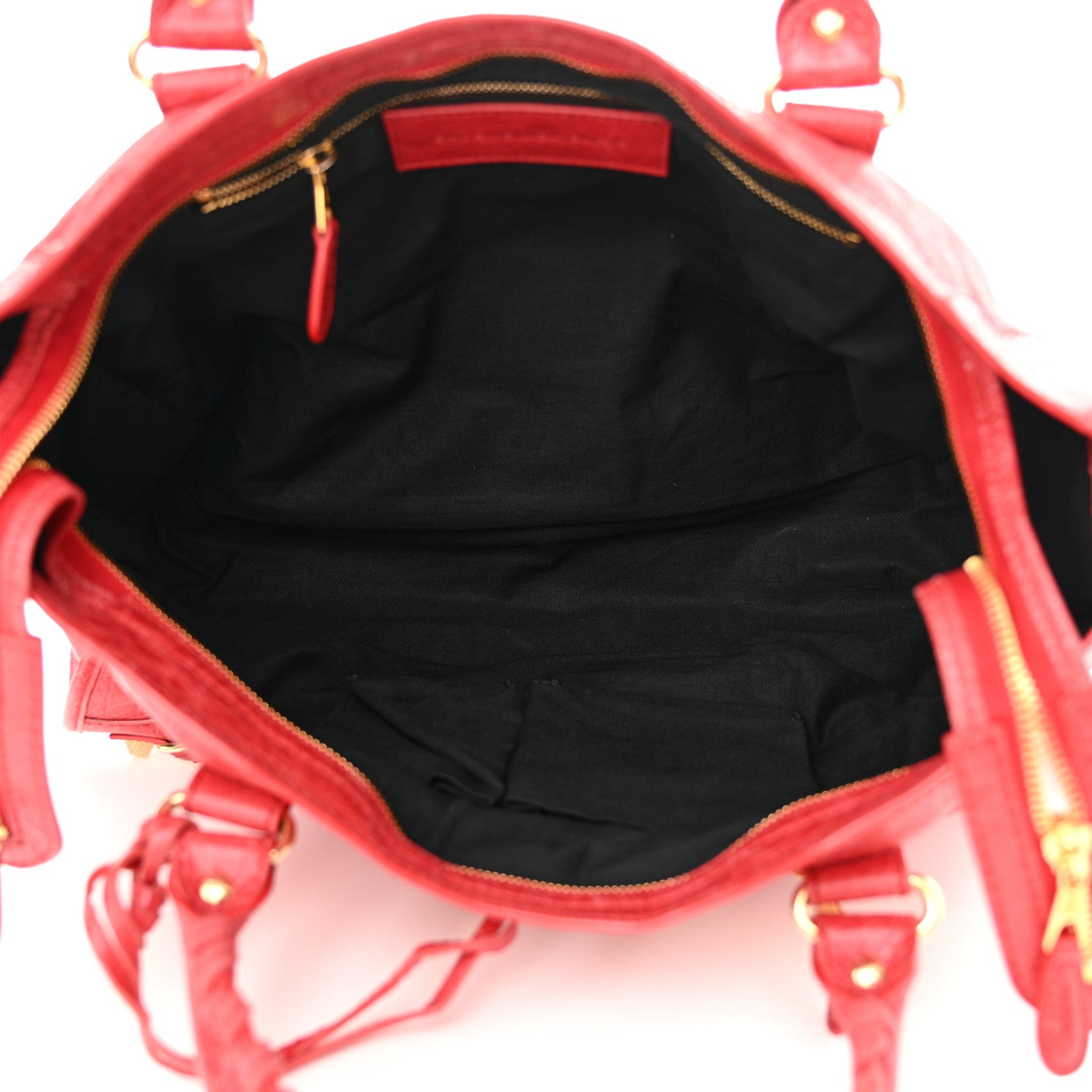 Balenciaga Agneau Giant 12 Gold Hardware City Rouge Cardinal 6 of 11