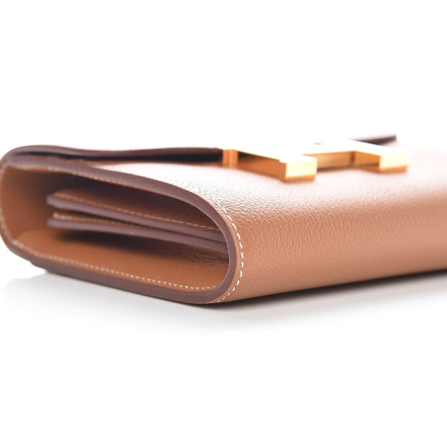 Evercolor Constance Short Wallet Gold