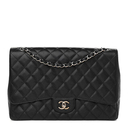 Chanel Caviar Quilted Maxi Single Flap Black 1 of 11