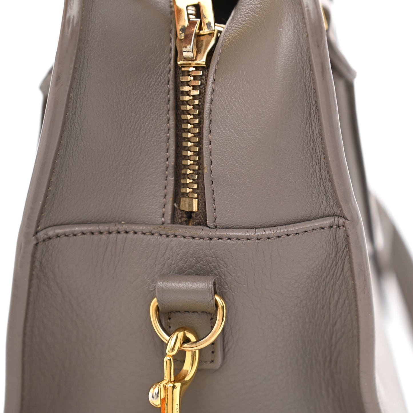 Calfskin Monogram Baby Cabas Fog