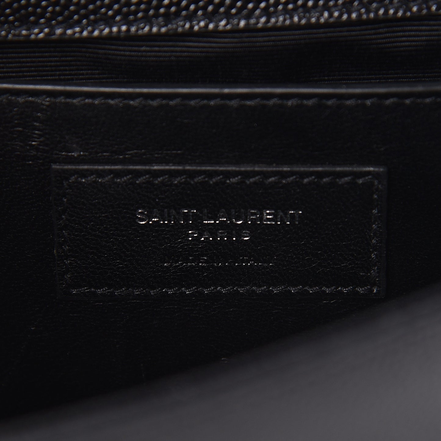Grain De Poudre Small Monogram Kate Satchel Black
