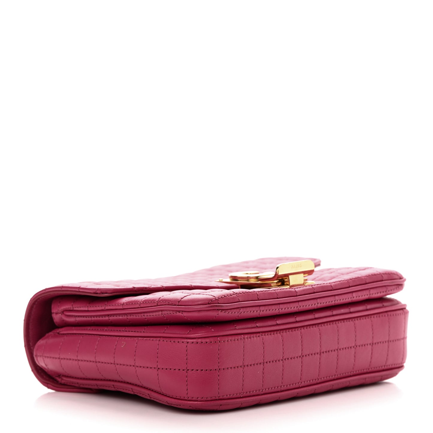 Calfskin Quilted Small C Bag Pink