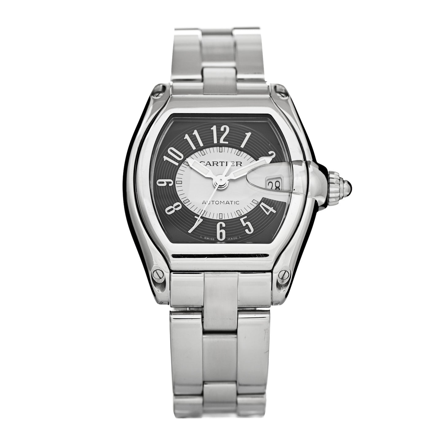 Stainless Steel 37mm Roadster Automatic Watch Black