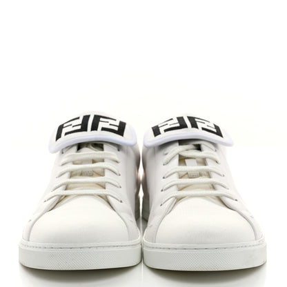 Fendi Calfskin FF Mens Low Top Sneakers 9 White 2 of 11
