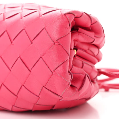 Bottega Veneta Nappa Intrecciato The Mini Pouch Rosa Shock 10 of 10