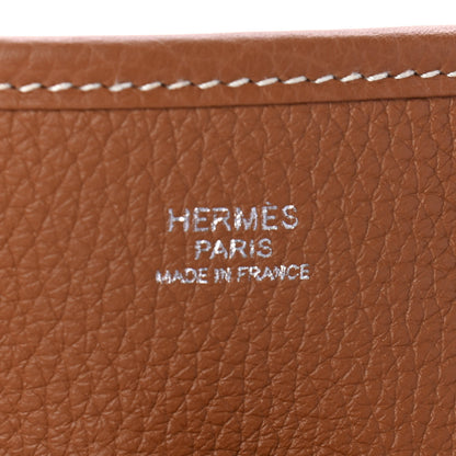 Hermes Taurillon Clemence Amazone Evelyne PM III Gold 6 of 9