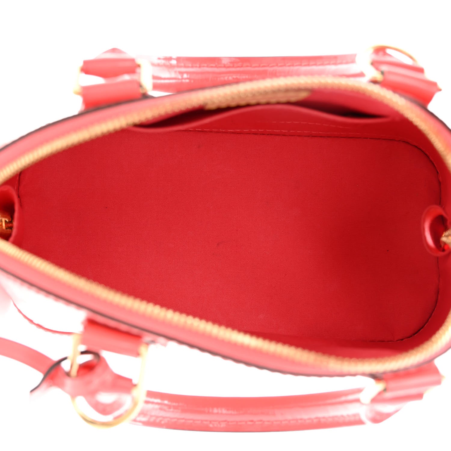 Louis Vuitton Vernis Alma BB Rose Litchi 5 of 10