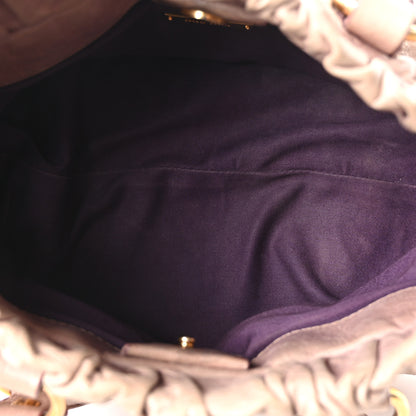 Miu Miu Vitello Shine Top Handle Satchel Mughetto 5 of 10