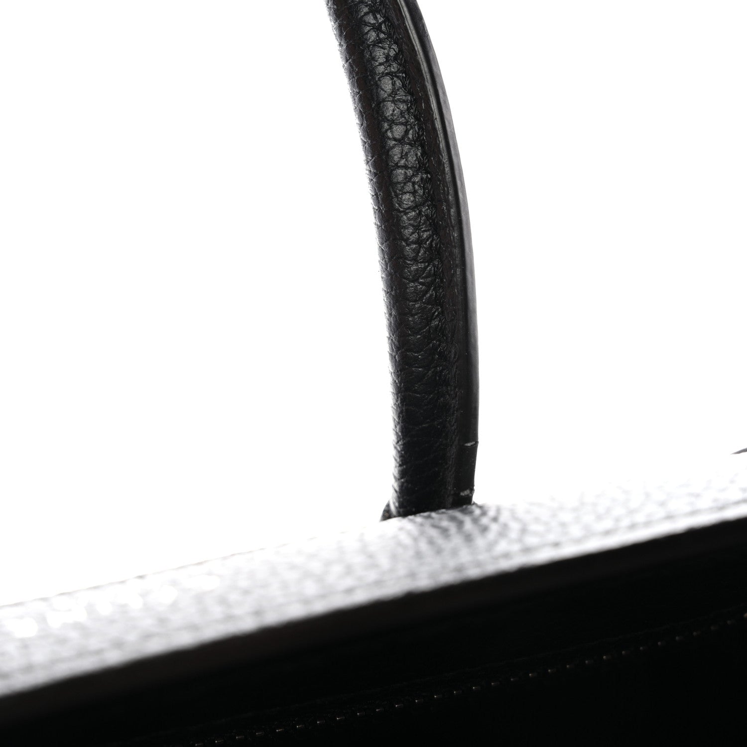 Celine Drummed Calfskin Nano Luggage Black 11 of 13