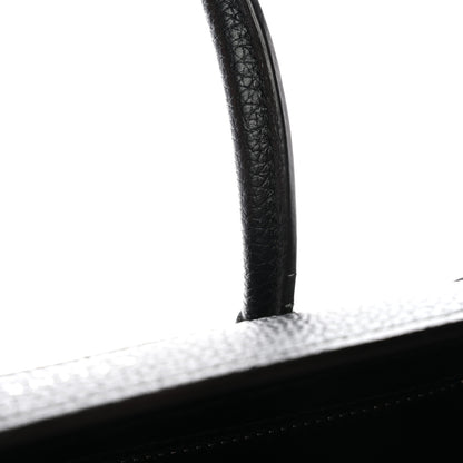 Celine Drummed Calfskin Nano Luggage Black 11 of 13