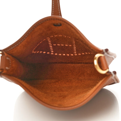 Hermes Taurillon Clemence Evelyne TPM Gold 5 of 10