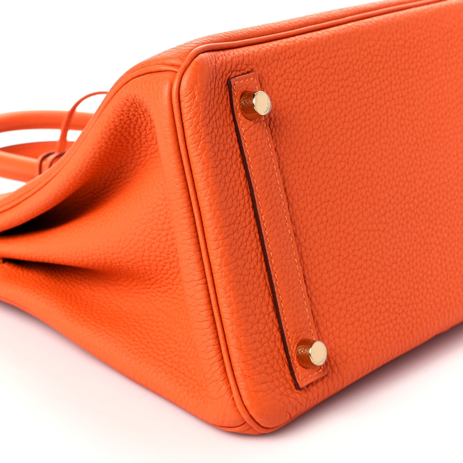 Hermes Togo Birkin 30 Orange 8 of 10