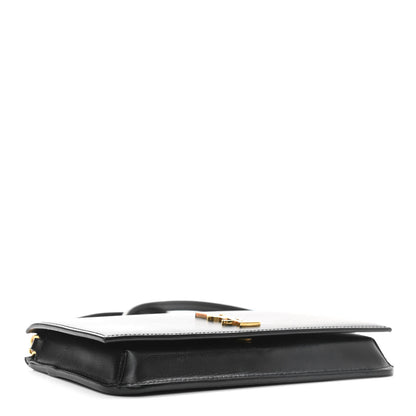 Saint Laurent Smooth Calfskin Monogram Phone Holder Crossbody Black 4 of 10