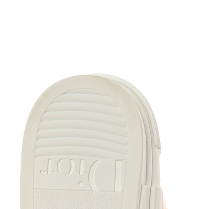 Christian Dior Technical Canvas Oblique Mens B23 Low Top Sneakers 42 White Orange 11 of 13