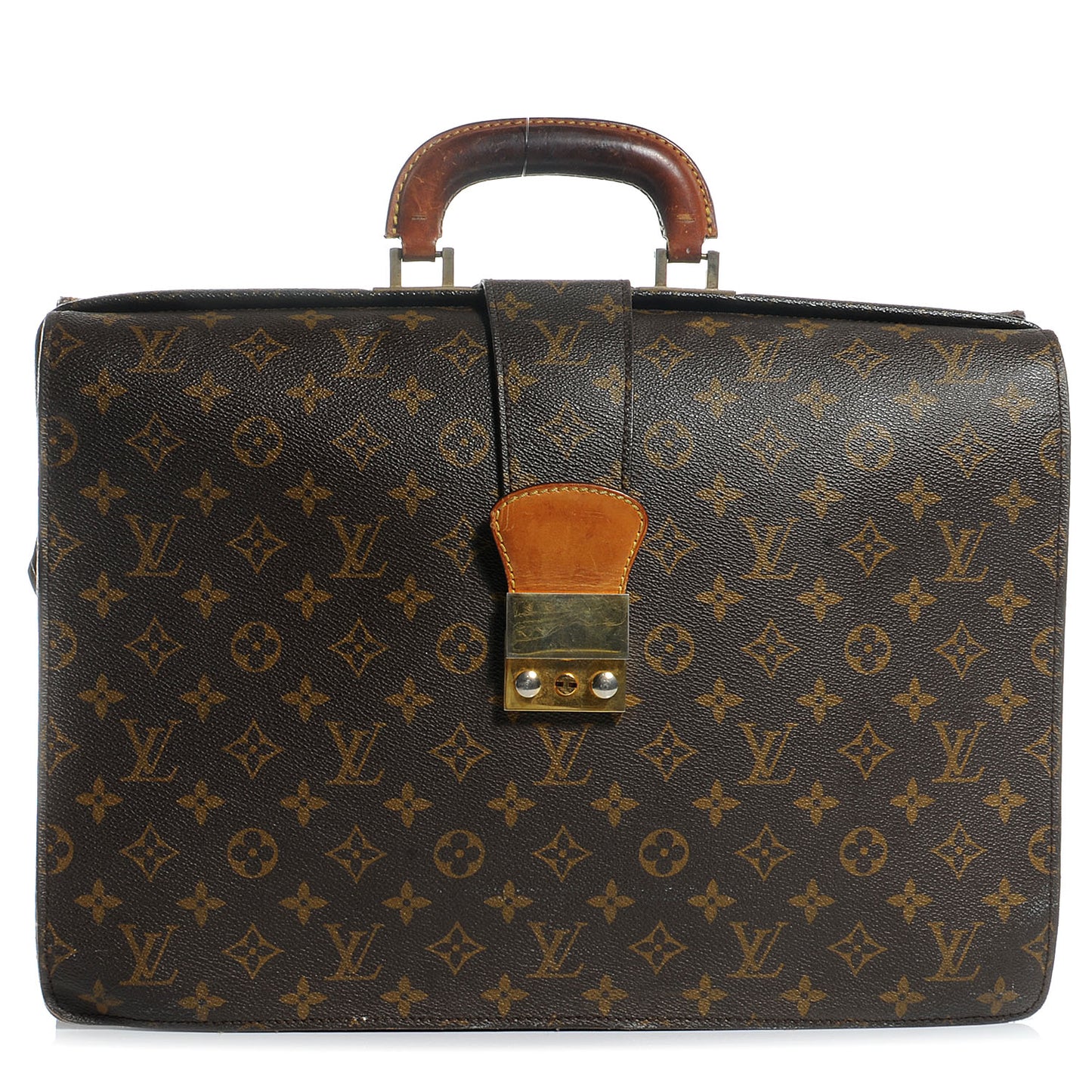 Monogram Serviette Fermoir Briefcase