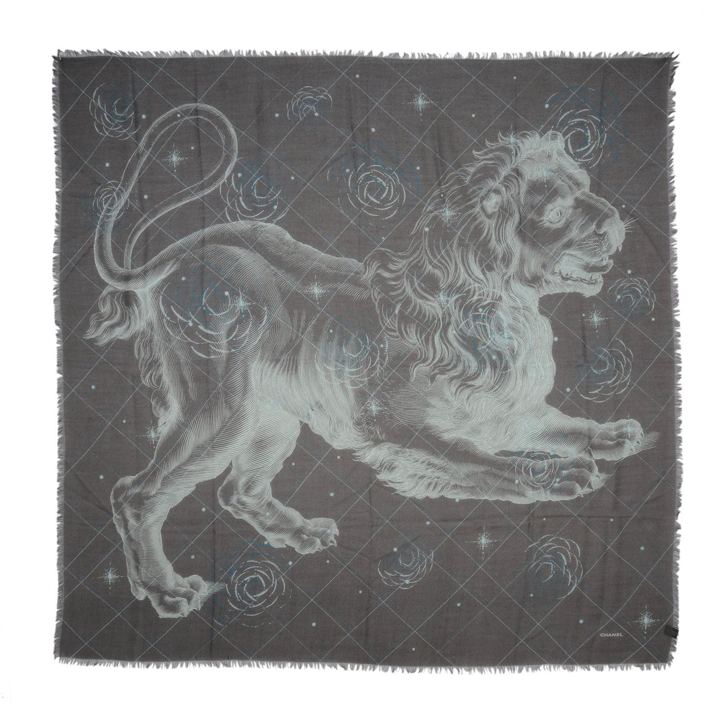 Silk Lion CC Scarf