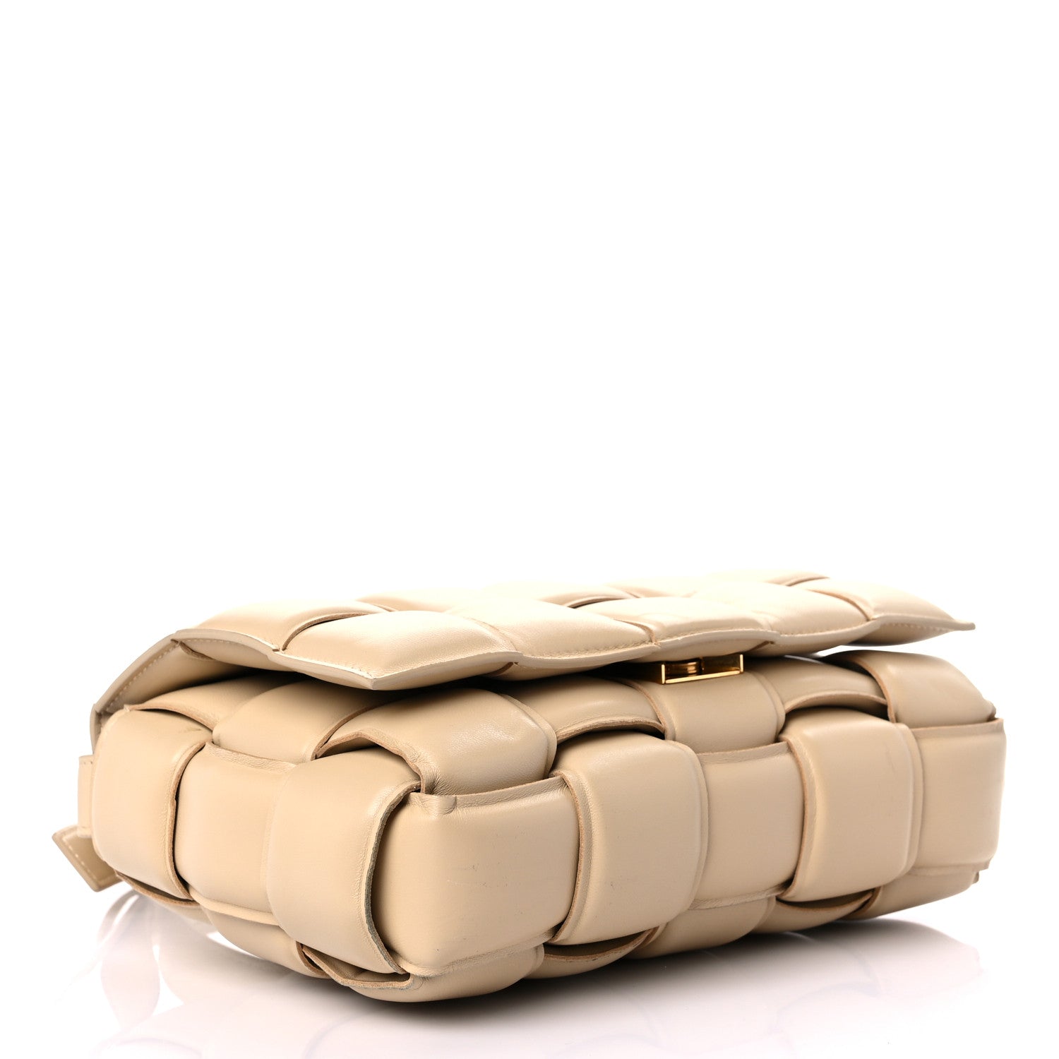 Bottega Veneta Nappa Maxi Intreccio Padded Cassette Crossbody Bag Porridge 4 of 15