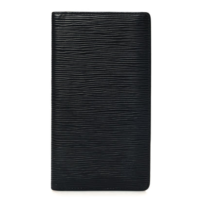 Louis Vuitton Epi Brazza Wallet Black 1 of 12