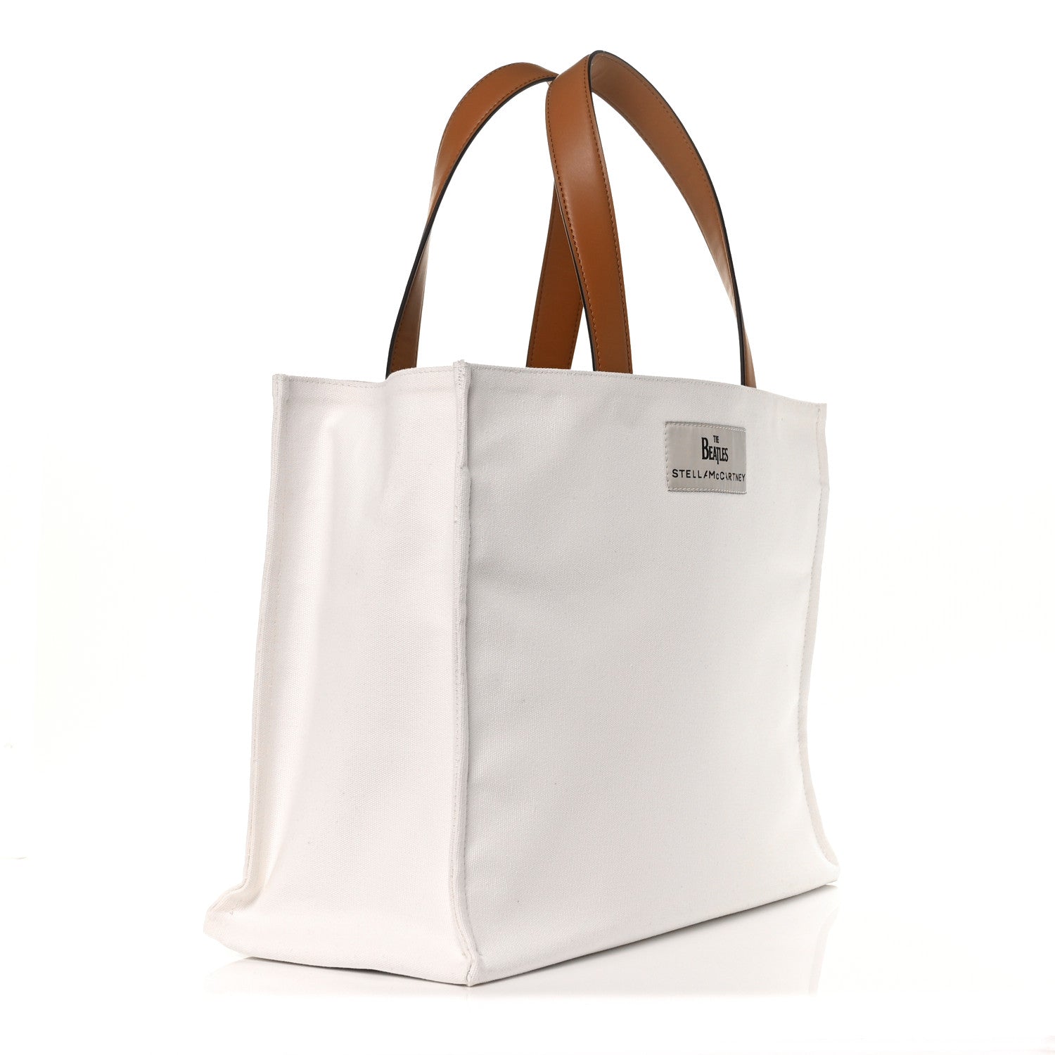 Stella McCartney Cotton Canvas Get Back Tote Bag Frost 2 of 7