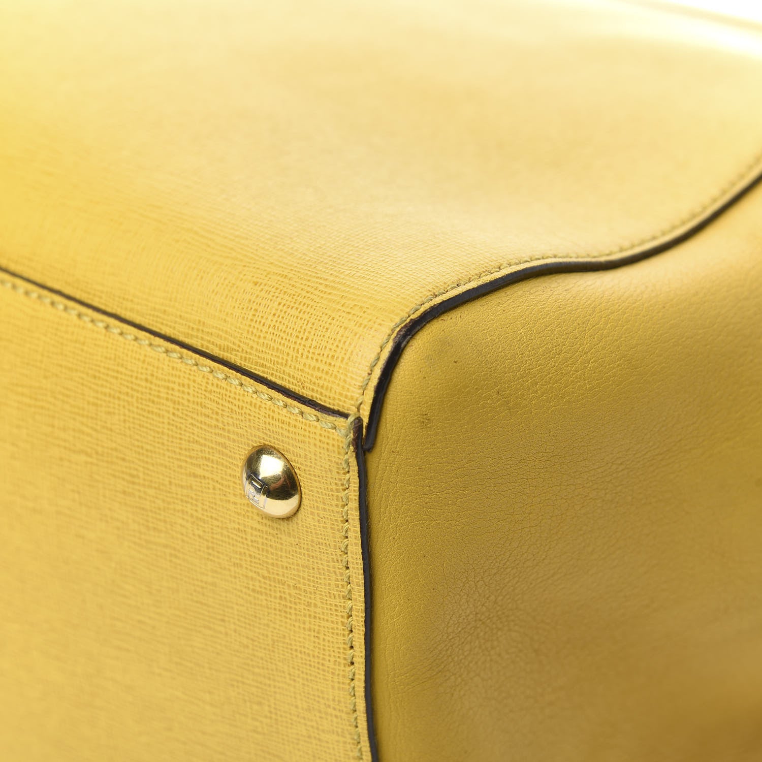 Fendi Vitello Elite Large 2Jours Tote Cedro 11 of 15
