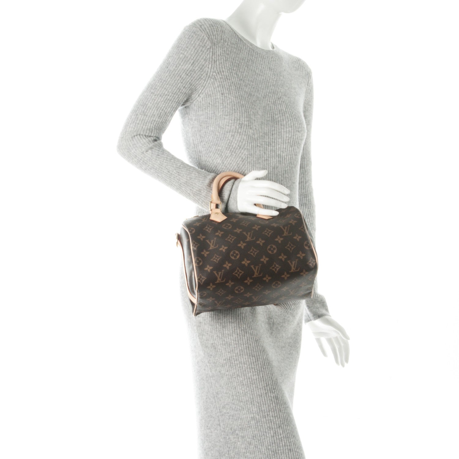 Louis Vuitton Monogram Speedy Bandouliere 25 3 of 8