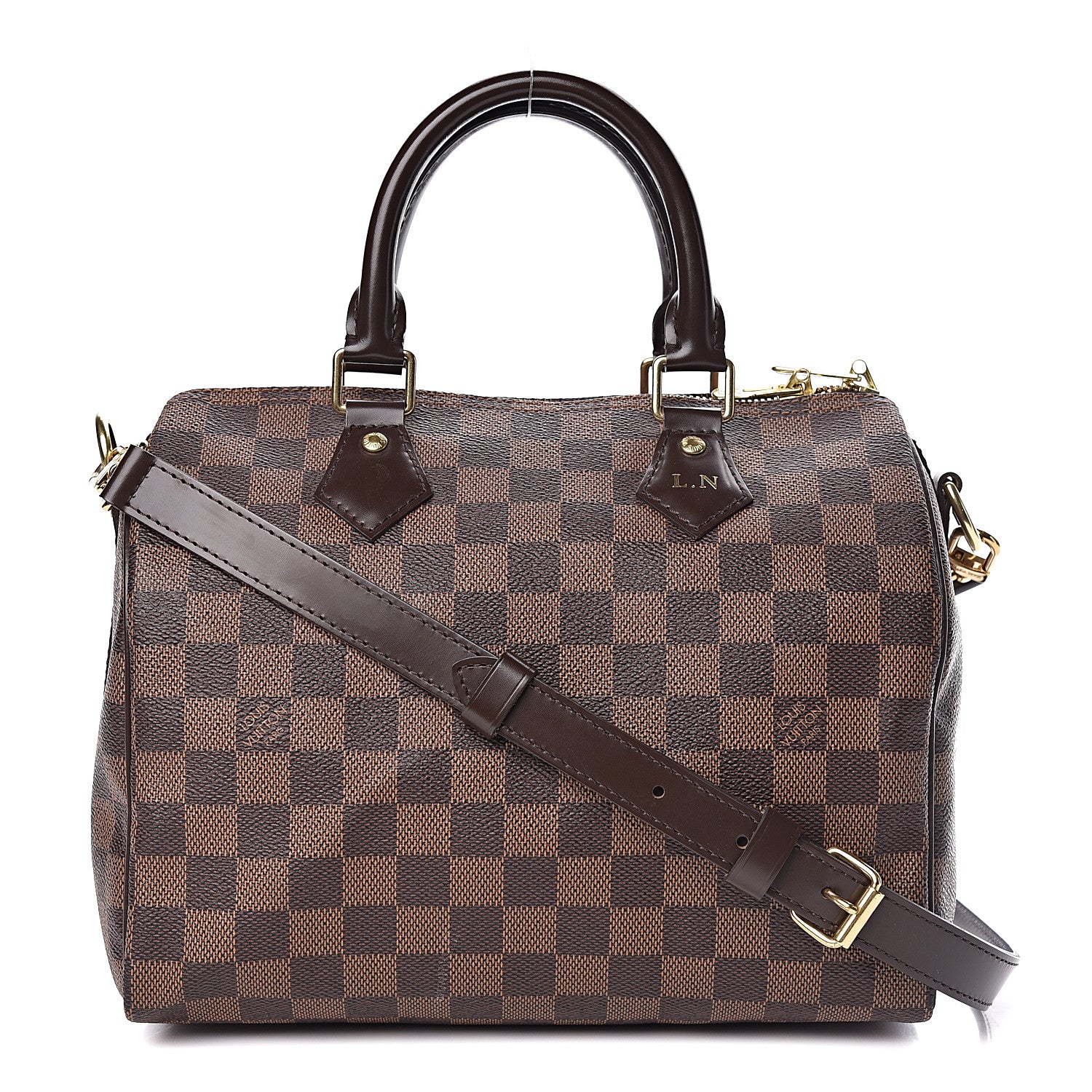 Louis Vuitton Damier Ebene Speedy Bandouliere 25 1 of 11