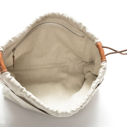 Hermes Canvas Barenia Fourbi 25 MM Pouch Naturel Fauve 5 of 9
