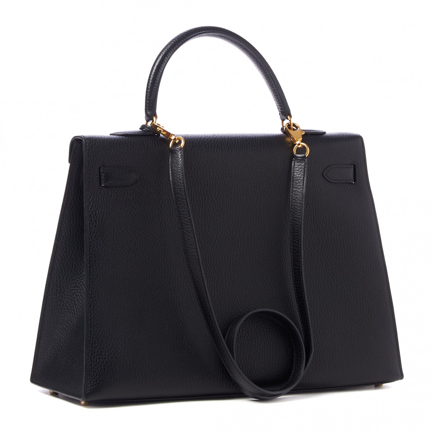 Hermes Ardennes Kelly Sellier 35 Black 3 of 37