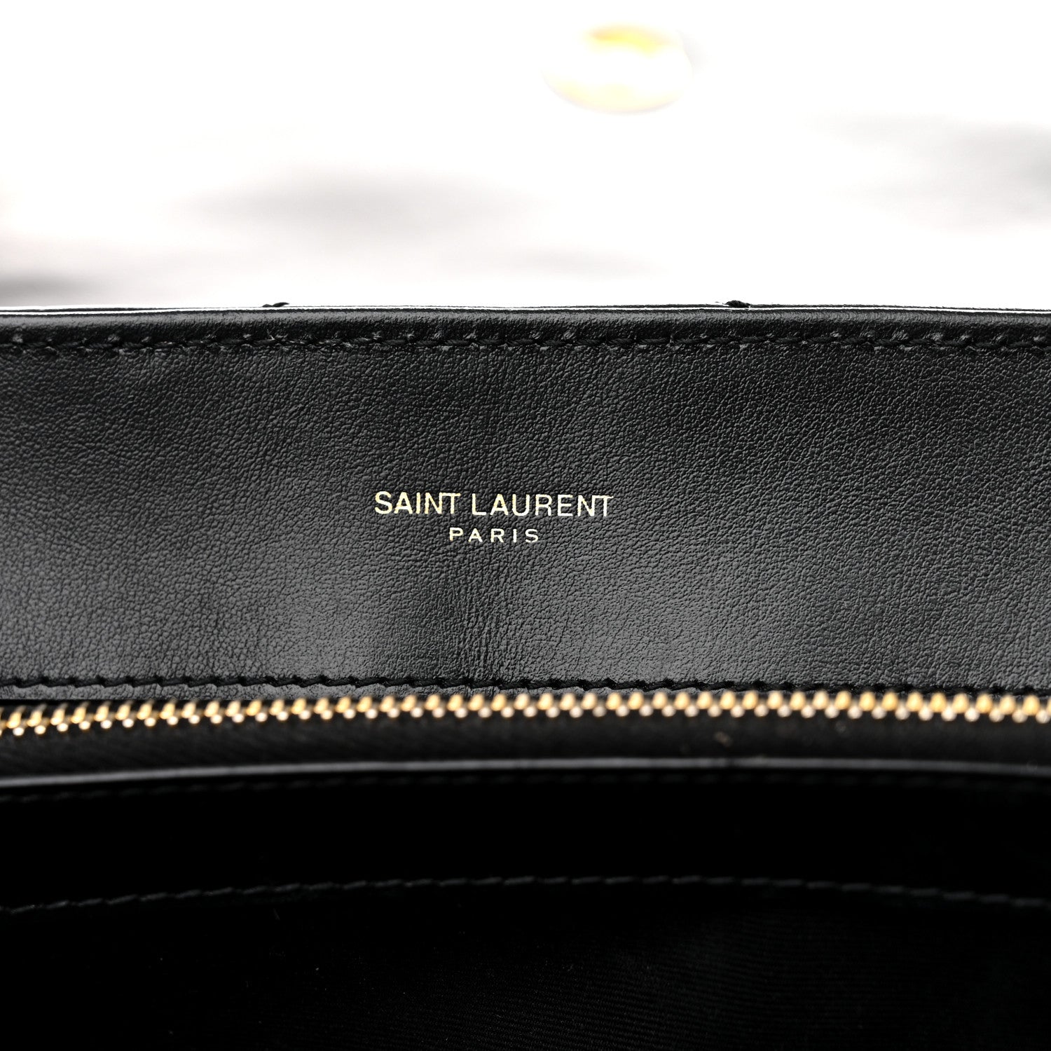 Saint Laurent Calfskin Y Quilted Monogram Medium Loulou Chain Satchel Black 6 of 12