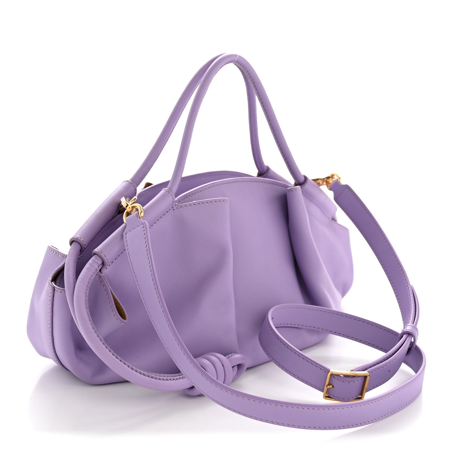 Loewe Shiny Nappa Calfskin Paseo Bag Light Mauve 3 of 12