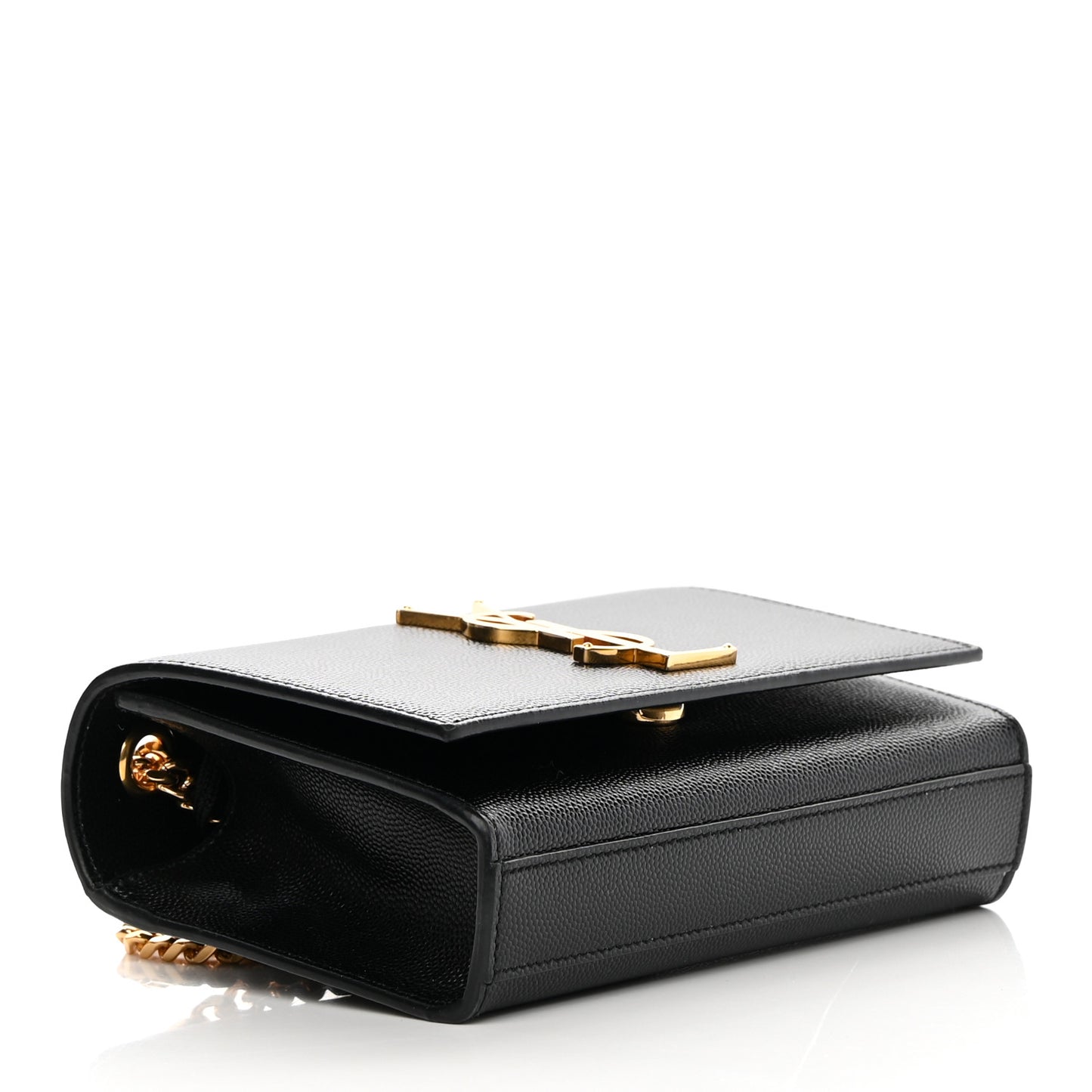 Grain De Poudre Small Monogram Kate Satchel Black
