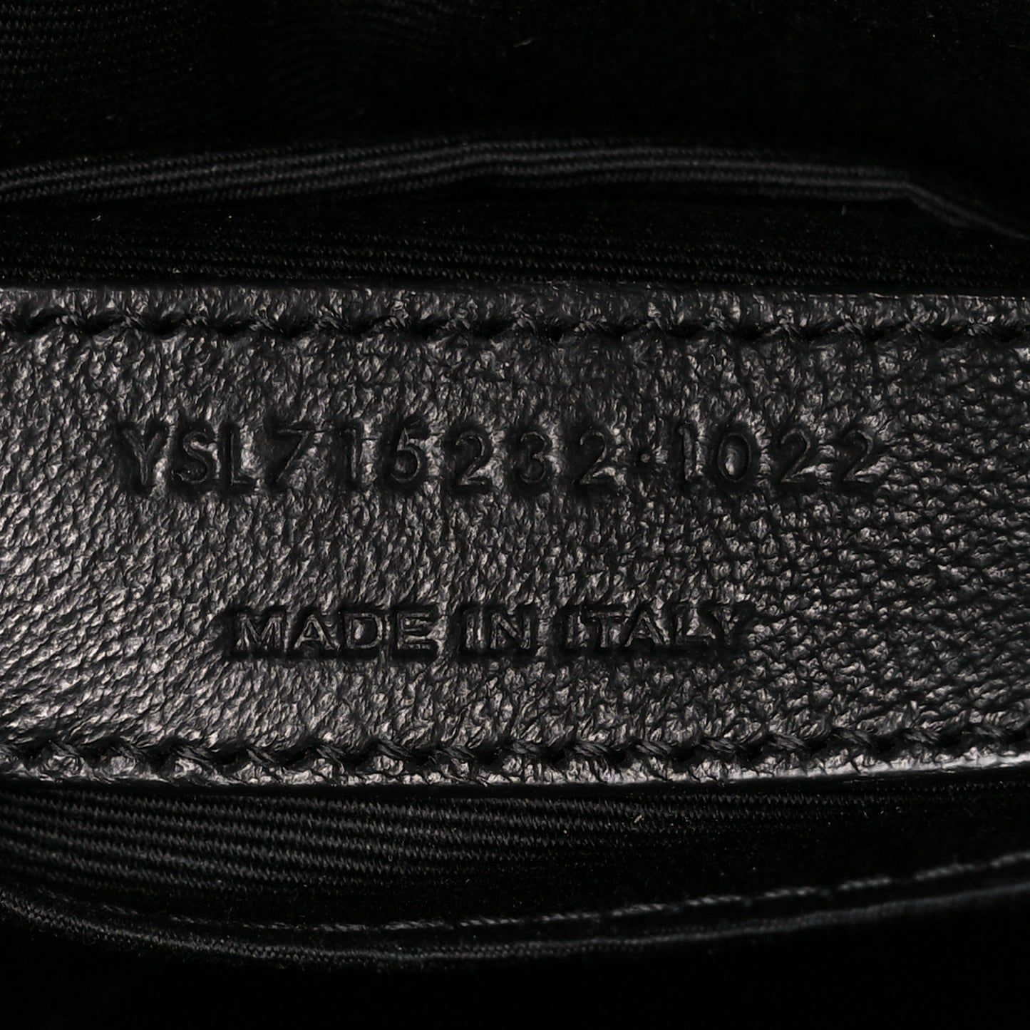 Calfskin Matelasse Monogram Monochrome Lou Camera Bag Black