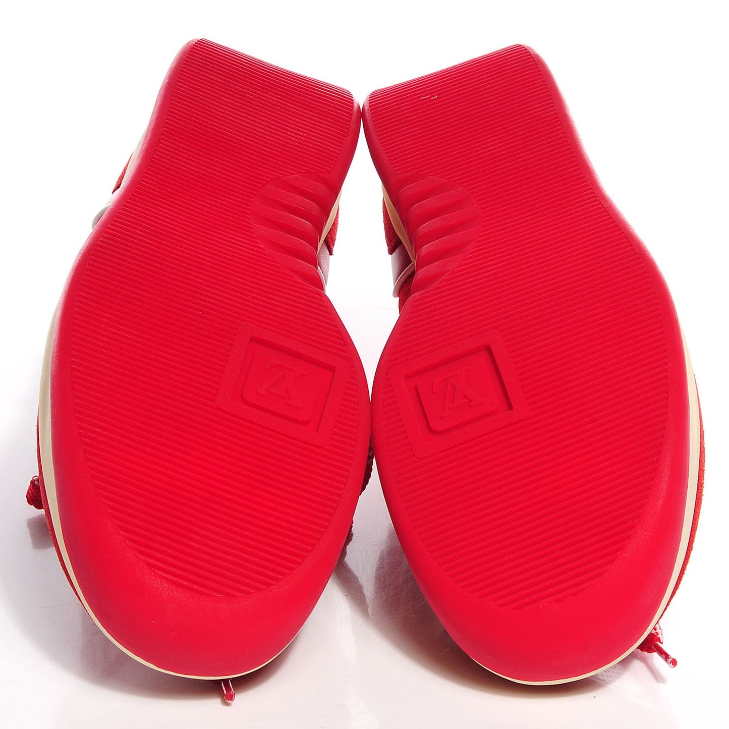 Monogram Mix Sneaker 37 Rouge
