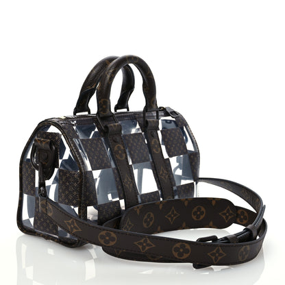Louis Vuitton PVC Monogram Chess Keepall Bandouliere 25 3 of 12